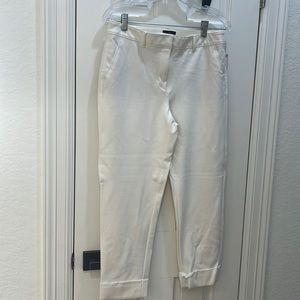 White House Black Market Girlfriend crop pants